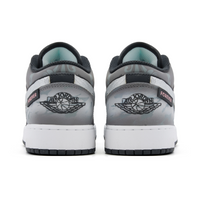 Custom Air Jordan 1 Gray-black Gradient Low