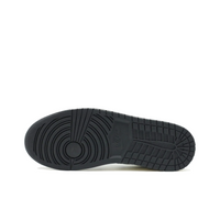 Custom Air Jordan 1 Black Brown Beige With Fonts Low