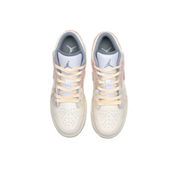 Custom Air Jordan 1 Beige Pink Low