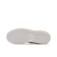 Custom Air Jordan 1 Light Milky Brown Pink Jelly Swoosh Low
