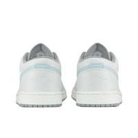 Custom Air Jordan 1 Light Grey Blue Low