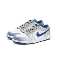 Custom Air Jordan 1 Blue-gray Gradient Low