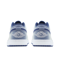 Custom Air Jordan 1 Blue-gray Gradient Low