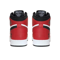 Custom Air Jordan 1 Red Black White High
