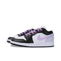 Custom Air Jordan 1 Black Purple White Low