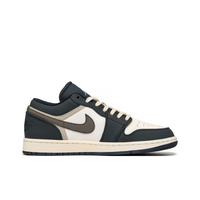 Custom Air Jordan 1 Black Brown White Ink Splash Low