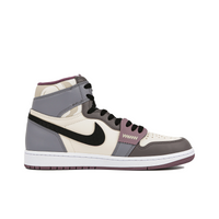 Custom Air Jordan 1 Blue Purple Brown Orchid Theme High