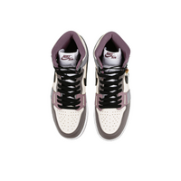 Custom Air Jordan 1 Blue Purple Brown Orchid Theme High