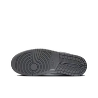 Custom Air Jordan 1 Black Grey White Low