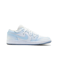 Custom Air Jordan 1 Light Blue White Low