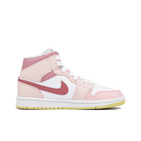 Custom Air Jordan 1 Pink White Yellow