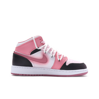 Custom Air Jordan 1 Pink Red Love Heart (Copy)
