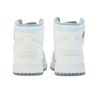 Custom Air Jordan 1 White Light Pink Blue Green High