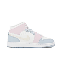 Custom Air Jordan 1 Light Blue Pink Jelly Strips