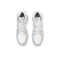 Custom Air Jordan 1 Blue White Jelly Strips