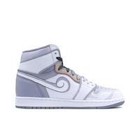 Custom Air Jordan 1 Purple White Clouds High