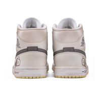 Custom Air Jordan 1 Coffee Color Smudge