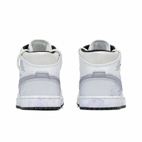 Custom Air Jordan 1 Light Blue Purple Graffiti