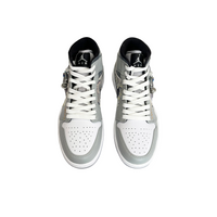 Custom Air Jordan 1 Grey Black