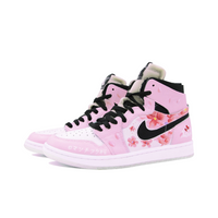 Custom Air Jordan 1 Pink Cherry Blossoms