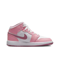 Custom Air Jordan 1 Pink White Snowflakes