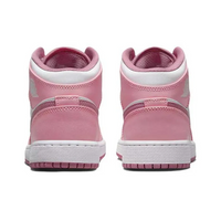 Custom Air Jordan 1 Pink White Snowflakes