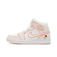 Custom Air Jordan 1 Light Pink Strawberry