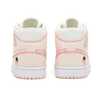 Custom Air Jordan 1 Light Pink Strawberry