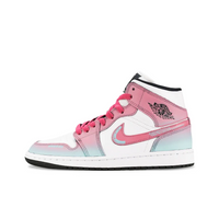 Custom Air Jordan 1 Blue Pink Gradient