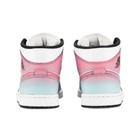 Custom Air Jordan 1 Blue Pink Gradient