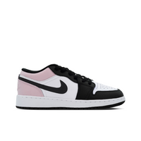 Custom Air Jordan 1 Pink White Black Love Heart Low