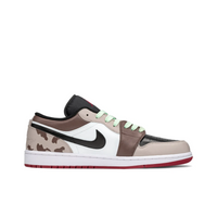 Custom Air Jordan 1 Chocolate Milky Brown Black Low