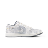Custom Air Jordan 1 Light Grey White