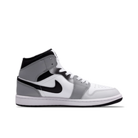 Custom Air Jordan 1 Grey White Black Five-pointed Stars