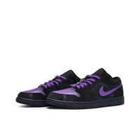 Custom Air Jordan 1 Black Purple Low