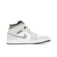 Custom Air Jordan 1 White Light Grey Snake Pattern