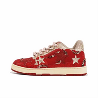 Custom Sneaker Stars Red