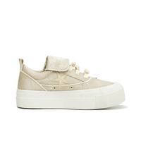 Custom Sneaker Stars Beige Chrysanthemum