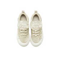 Custom Sneaker Stars Beige Chrysanthemum