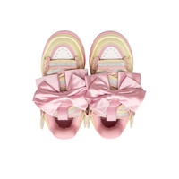 Custom Sneaker Stars Pink Beige Gradient