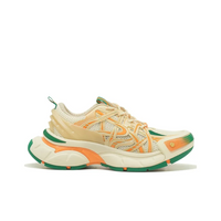 Custom Sneaker Beige Orange Green