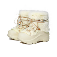 Custom Sneaker Off White Snow Boots