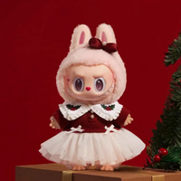 Pop Mart Blind Box Custom Pink Red Dresses