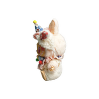 Pop Mart Blind Box Custom Pink White Plush Suit
