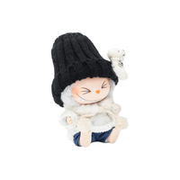 Pop Mart Blind Box Custom Black White Knitted Suit
