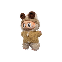 Custom Labubu Khaki Hood And Sweater
