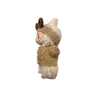 Custom Labubu Khaki Hood And Sweater