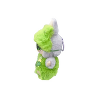 Custom Labubu Frog Theme Green Plush Suit