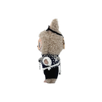 Custom Labubu Black White Knitted Suit