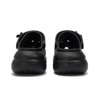 Custom Crocs Black Shoes With Flower Diamond Decoration